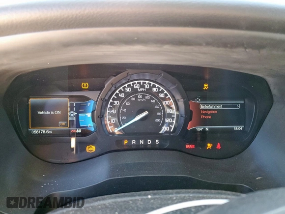 2019 Ford Ranger XL with VIN 1FTER4FH4KLA98144, listed as a Copart auction lot 65192555 with 56,178 mi miles and Salvage title. Bid and sale history available at DreamBid. Image 9.