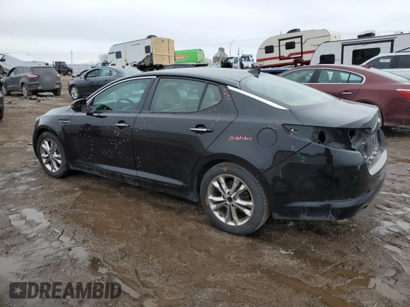 2013 Kia Optima EX with VIN 5XXGN4A74DG158302, listed as a Copart auction lot 47886865 with 188,680 mi miles and Salvage Title. Bid and sale history available at carsss.com. Image 2.