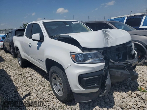 2021 Chevrolet Colorado 2WD Work Truck with VIN 1GCHSBEA4M1120510, listed as a Copart auction lot 49787535 with 120,432 mi miles and Salvage title. Bid and sale history available at DreamBid. Image 4.