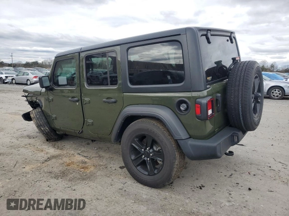 2023 Jeep Wrangler Sport Altitude с VIN 1C4HJXDG5PW648280, выставлен на аукционе Copart как лот 47833835 с пробегом 27 764 миль миль и Списание • Salvage title. История ставок и продаж доступна на DreamBid. Изображение 2.