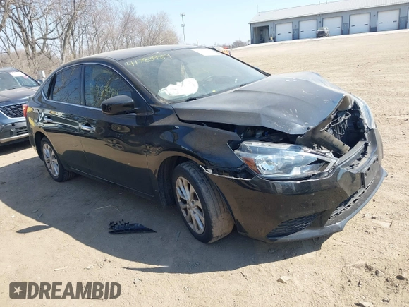 2018 Nissan Sentra S with VIN 3N1AB7APXJY293144, listed as a IAAI auction lot 41783989 with 87,308 mi miles and . Bid and sale history available at DreamBid. Image 1.