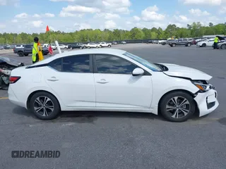 2022 Nissan Sentra SV with VIN 3N1AB8CV7NY236066, listed as a IAAI auction lot 41950876 with 26,067 mi miles. Bid and sale history available at carsss.com. Image 13.