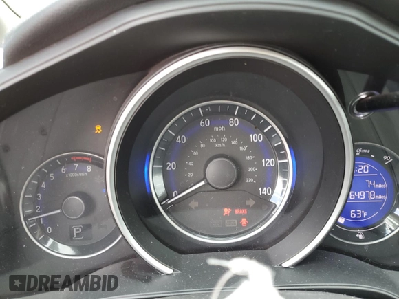 2015 Honda Fit EX-L with VIN 3HGGK5H84FM703169, listed as a Copart auction lot 57472305 with 176,377 mi miles and Salvage title. Bid and sale history available at DreamBid. Image 9.