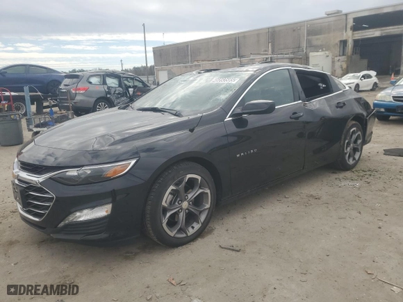2024 Chevrolet Malibu LT with VIN 1G1ZD5ST6RF231407, listed as a Copart auction lot 46893585 with 11,352 mi miles and Salvage Title. Bid and sale history available at carsss.com. Image 1.