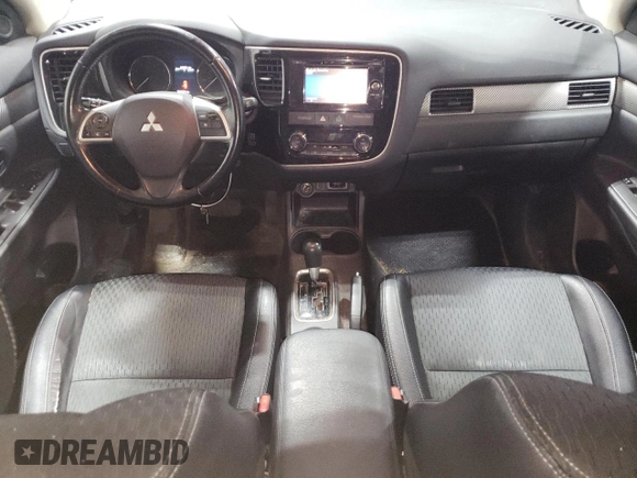 2015 Mitsubishi Outlander SE with VIN JA4AZ3A34FZ001820, listed as a Copart auction lot 53256555 with 131,124 mi miles and Salvage title. Bid and sale history available at DreamBid. Image 8.