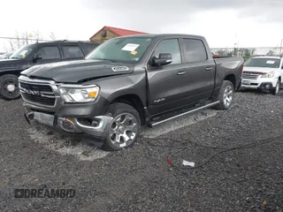 2020 Ram 1500 Big Horn with VIN 1C6SRFFT6LN167917, listed as a IAAI auction lot 42126537 with 56,839 mi miles and . Bid and sale history available at DreamBid. Image 19.