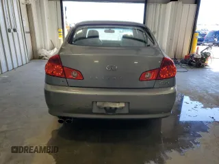 2006 Infiniti G35 with VIN JNKCV51F76M613246, listed as a Copart auction lot 49254625 with 215,129 mi miles and Clean Title. Bid and sale history available at carsss.com. Image 6.