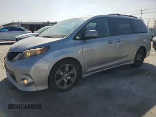 2011 Toyota Sienna SE with VIN 5TDXK3DC8BS172310, listed as a Copart auction lot 63812765 with 297,952 mi miles and Salvage title. Bid and sale history available at DreamBid. Image 1.
