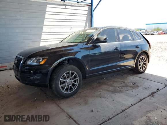 2012 Audi Q5 Premium with VIN WA1LKCFP2CA002628, listed as a Copart auction lot 56240585 with 129,335 mi miles and Salvage title. Bid and sale history available at DreamBid. Image 1.