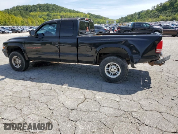 1998 Dodge Dakota SLT with VIN 1B7GG22Y6WS744109, listed as a Copart auction lot 71273154 with 155,566 mi miles and Salvage Title. Bid and sale history available at carsss.com. Image 2.