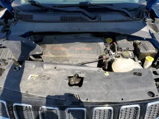 2018 Jeep Compass Sport with VIN 3C4NJCAB9JT468317, listed as a Copart auction lot 57658635 with 65,534 mi miles and Salvage title. Bid and sale history available at DreamBid. Image 11.