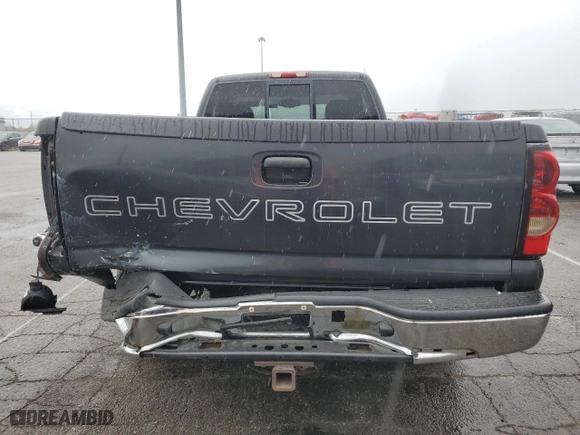 2005 Chevrolet Silverado 1500 Work Truck with VIN 1GCEC14VX5Z145123, listed as a Copart auction lot 76086134 with 97,416 mi miles and Salvage Title. Bid and sale history available at carsss.com. Image 6.