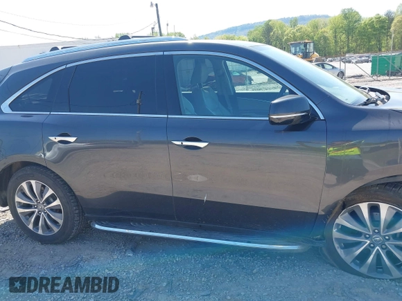 2014 Acura MDX Tech Pkg with VIN 5FRYD4H47EB037429, listed as a IAAI auction lot 41998078 with 201,969 mi miles. Bid and sale history available at carsss.com. Image 13.