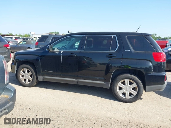 2016 GMC Terrain SLE with VIN 2GKALMEK9G6311669, listed as a IAAI auction lot 42020446 with 94,905 mi miles. Bid and sale history available at carsss.com. Image 14.