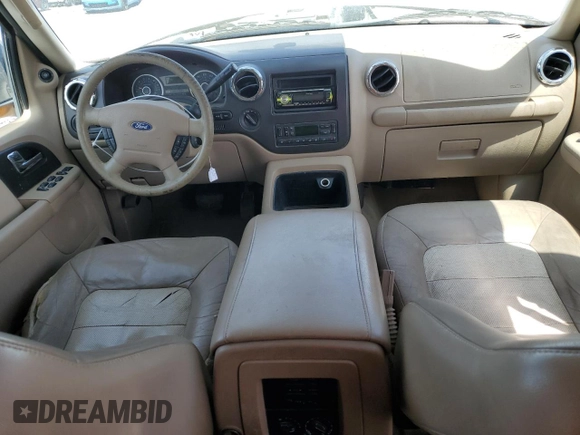 2006 Ford Expedition Eddie Bauer with VIN 1FMFU185X6LB00372, listed as a Copart auction lot 50323385 with 208,233 mi miles and Salvage title. Bid and sale history available at DreamBid. Image 8.