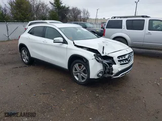2020 Mercedes-Benz GLA with VIN WDCTG4GB9LU022061, listed as a IAAI auction lot 41137869 with 49,384 mi miles. Bid and sale history available at carsss.com. Image 1.