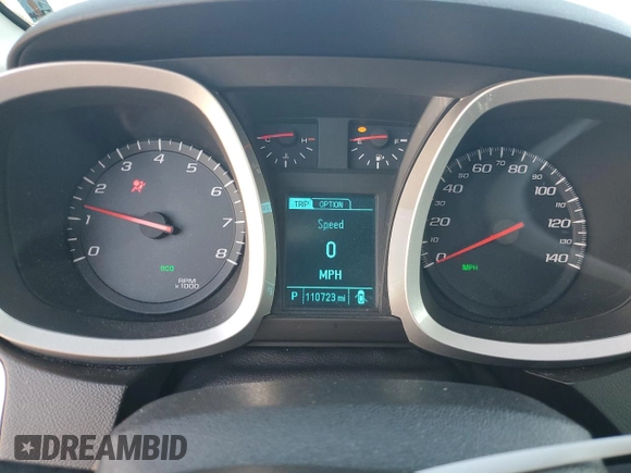 2017 Chevrolet Equinox LS z VIN 2GNALBEK6H1565023, wystawiony jako Copart lot #52769845 z przebiegiem 110 723 mil mil oraz Szkoda całkowita • Salvage title. Historia ofert i sprzedaży dostępna na DreamBid. Obrazek 9.