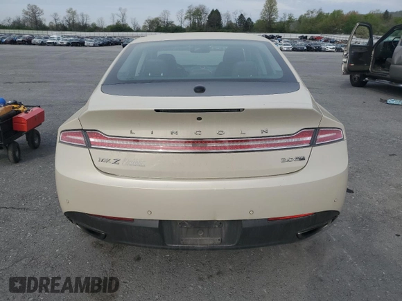 2016 Lincoln MKZ with VIN 3LN6L2J96GR622053, listed as a Copart auction lot 54354785 with 83,943 mi miles and Salvage Title. Bid and sale history available at carsss.com. Image 6.