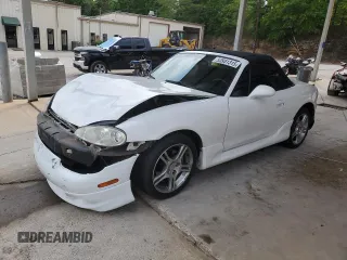 2004 Mazda MX-5 Miata LS z VIN JM1NB353640407864, wystawiony jako Copart lot #53951315 z przebiegiem 116 295 mil mil oraz Szkoda całkowita • Salvage title. Historia ofert i sprzedaży dostępna na DreamBid. Obrazek 1.