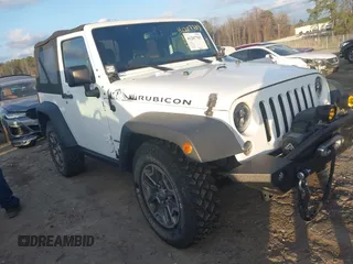 2015 Jeep Wrangler Rubicon with VIN 1C4BJWCG0FL562795, listed as a IAAI auction lot 41207703 with 97,922 mi miles and . Bid and sale history available at DreamBid. Image 1.