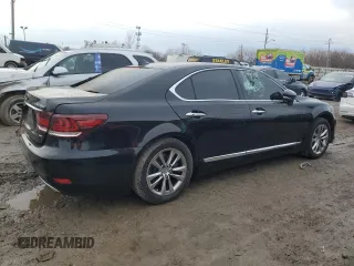 2016 Lexus LS 460 with VIN JTHCL5EF7G5026105, listed as a Copart auction lot 46699705 with Not provided miles and Salvage title. Bid and sale history available at DreamBid. Image 3.