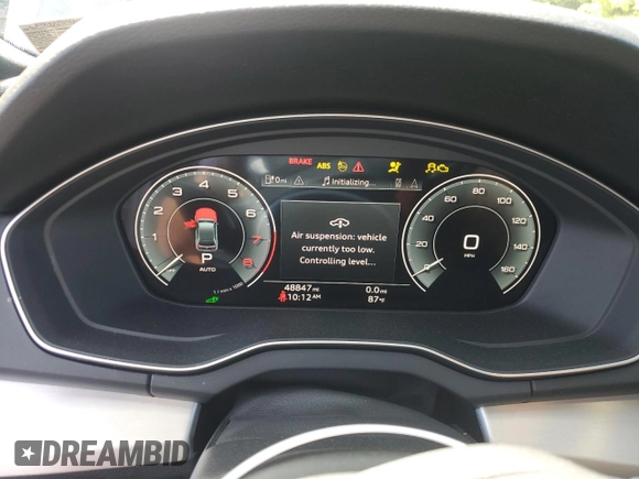 2021 Audi Q5 Premium Plus with VIN WA1E2AFY4M2043666, listed as a Copart auction lot 62084685 with 49,000 mi miles and Salvage title. Bid and sale history available at DreamBid. Image 9.