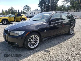 2011 BMW 3 Series 328i xDrive with VIN WBAUU3C52BA541849, listed as a Copart auction lot 60863724 with 103,081 mi miles and Salvage title. Bid and sale history available at DreamBid. Image 1.