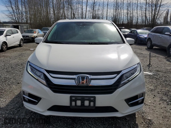 2019 Honda Odyssey Elite с VIN 5FNRL6H95KB022214, выставлен на аукционе Copart как лот 50086365 с пробегом 128 928 миль миль и Списание • Salvage title. История ставок и продаж доступна на DreamBid. Изображение 5.