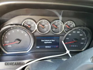 2020 Chevrolet Silverado 1500 RST with VIN 3GCPWDED3LG107835, listed as a Copart auction lot 48544515 with 78,765 mi miles and Salvage Title. Bid and sale history available at DreamBid. Image 9.