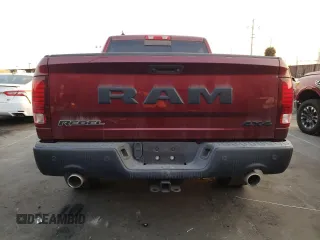 2017 Ram 1500 Rebel with VIN 1C6RR7YTXHS850780, listed as a Copart auction lot 56189055 with 91,040 mi miles and Salvage title. Bid and sale history available at DreamBid. Image 6.