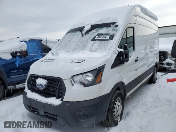 2023 Ford Transit with VIN 1FTBW1XG5PKB36770, listed as a Copart auction lot 44560545 with 191,915 mi miles and Salvage Title. Bid and sale history available at DreamBid. Image 1.