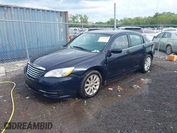 2011 Chrysler 200 Touring with VIN 1C3BC1FB6BN555155, listed as a IAAI auction lot 42086925 with 163,043 mi miles. Bid and sale history available at carsss.com. Image 2.