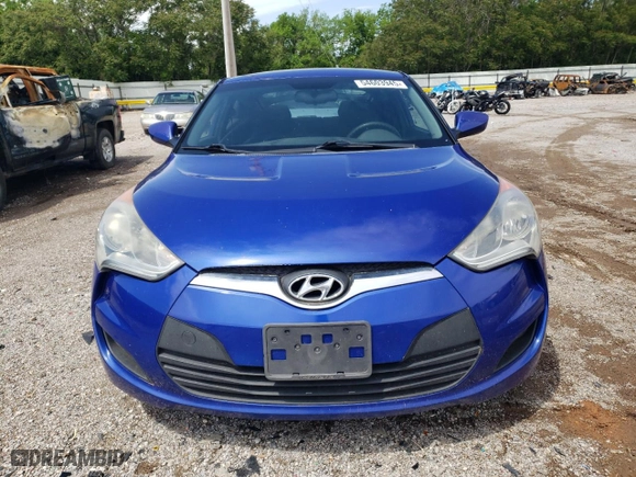 2013 Hyundai Veloster w/Black Int with VIN KMHTC6AD9DU141233, listed as a Copart auction lot 54603945 with 145,729 mi miles and Clean Title. Bid and sale history available at carsss.com. Image 5.