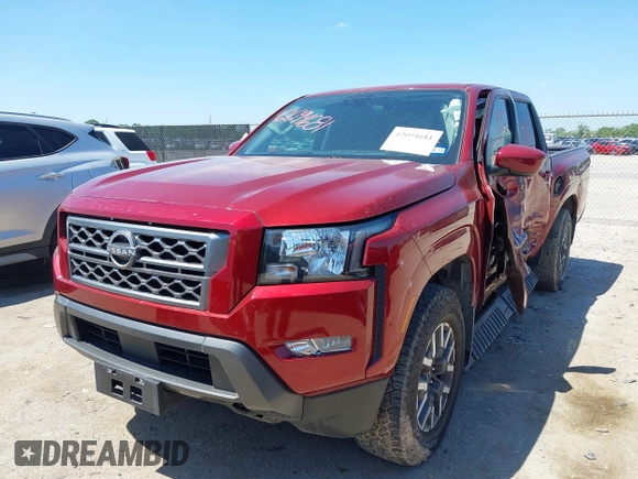 2022 Nissan Frontier Pro-4X with VIN 1N6ED1EK9NN634845, listed as a IAAI auction lot 42094681 with 33,801 mi miles and . Bid and sale history available at DreamBid. Image 16.