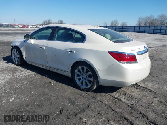 2011 Buick LaCrosse CXS with VIN 1G4GE5ED1BF192324, listed as a IAAI auction lot 41410677 with 203,186 mi miles and . Bid and sale history available at DreamBid. Image 3.