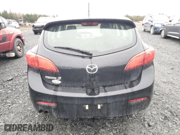 2013 Mazda 3 GX with VIN JM1BL1KF8D1760698, listed as a Copart auction lot 77832584 with 183,796 mi miles and Salvage Title. Bid and sale history available at carsss.com. Image 6.