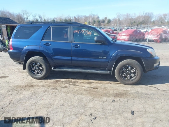 2004 Toyota 4Runner SR5 with VIN JTEBU14R648011213, listed as a IAAI auction lot 41783966 with 176,855 mi miles and . Bid and sale history available at DreamBid. Image 13.
