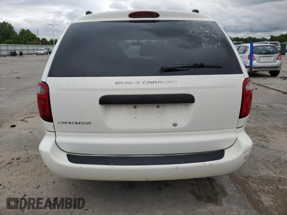 2005 Dodge Caravan SE with VIN 1D4GP24R45B273262, listed as a Copart auction lot 59026005 with 215,054 mi miles and Salvage title. Bid and sale history available at DreamBid. Image 6.
