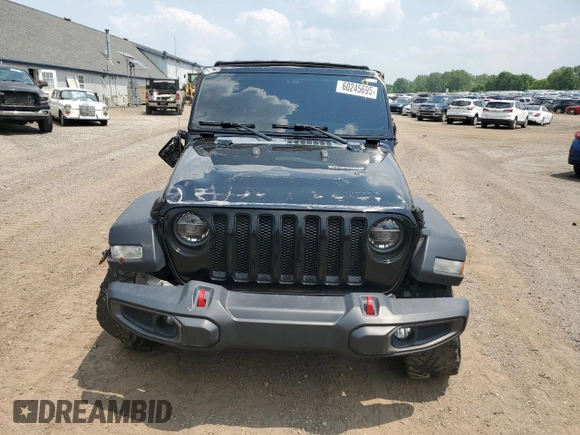 2020 Jeep Wrangler Unlimited Sport Altitude with VIN 1C4HJXDG2LW102854, listed as a Copart auction lot 60245695 with 134,575 mi miles and Non repairable. Bid and sale history available at DreamBid. Image 5.