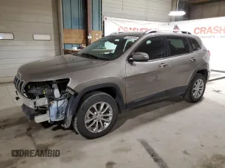 2021 Jeep Cherokee 80th Anniversary with VIN 1C4PJMMX2MD225223, listed as a Copart auction lot 42536315 with 76,556 mi miles and Salvage Title. Bid and sale history available at carsss.com. Image 1.
