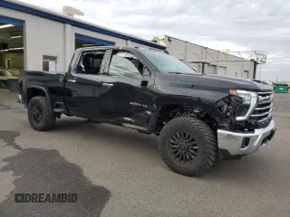 2024 Chevrolet Silverado 3500HD LTZ with VIN 2GC4YUEYXR1119921, listed as a Copart auction lot 85575214 with 7,189 mi miles and Salvage Title. Bid and sale history available at carsss.com. Image 4.