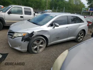 2013 Toyota Venza LE with VIN 4T3ZK3BB3DU054220, listed as a Copart auction lot 55400025 with 372,047 mi miles and Salvage Title. Bid and sale history available at carsss.com. Image 1.
