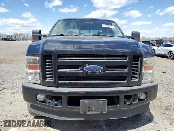2008 Ford Super Duty F-250 SRW XL with VIN 1FTSW21588EE20603, listed as a Copart auction lot 52768015 with 99,125 mi miles and Salvage Title. Bid and sale history available at carsss.com. Image 5.