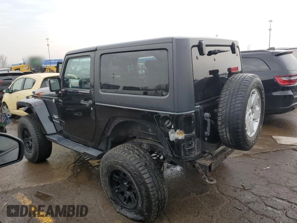 2010 Jeep Wrangler Sahara with VIN 1J4AA5D19AL110394, listed as a Copart auction lot 43793365 with 116,190 mi miles and Clean title. Bid and sale history available at DreamBid. Image 2.