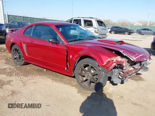 2003 Ford Mustang Standard with VIN 1FAFP40433F312756, listed as a IAAI auction lot 41899595 with 115,584 mi miles. Bid and sale history available at carsss.com. Image 1.