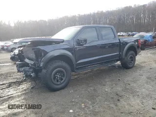 2022 Ford F-150 Raptor with VIN 1FTFW1RG0NFB46241, listed as a Copart auction lot 76933043 with Not Provided miles and Salvage Title. Bid and sale history available at carsss.com. Image 1.