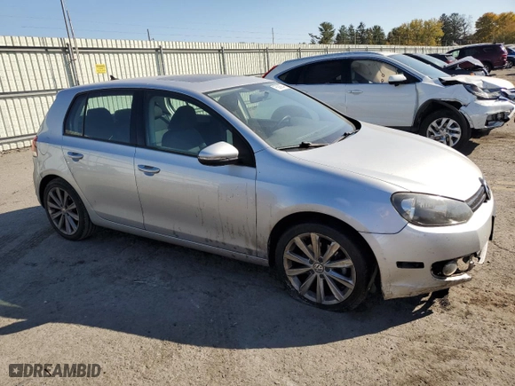 2013 Volkswagen Golf TDI w/Sunroof & Nav with VIN WVWNM7AJ0DW053228, listed as a Copart auction lot 76828984 with 180,843 mi miles and Salvage Title. Bid and sale history available at carsss.com. Image 4.