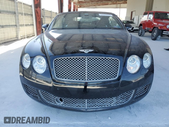 2007 Bentley Continental GT with VIN SCBDR33W67C046016, listed as a Copart auction lot 54420935 with 60,090 mi miles and Salvage Title. Bid and sale history available at DreamBid. Image 5.