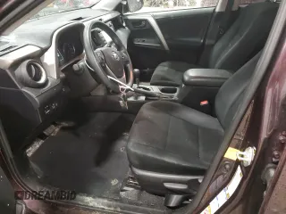 2017 Toyota RAV4 LE with VIN 2T3BFREVXHW638604, listed as a Copart auction lot 51671795 with 90,447 mi miles and Salvage Title. Bid and sale history available at carsss.com. Image 7.
