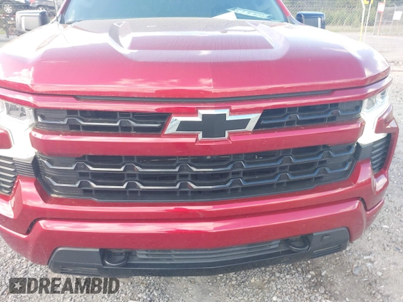 2022 Chevrolet Silverado 1500 RST with VIN 1GCUDEETXNZ561489, listed as a IAAI auction lot 41959032 with 80,614 mi miles and . Bid and sale history available at DreamBid. Image 6.